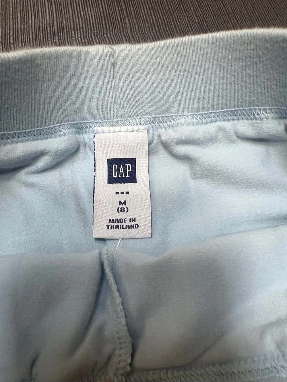 GAP Girls Knit Pleated Skorts in Light Blue and Lilac-Sz M (8)